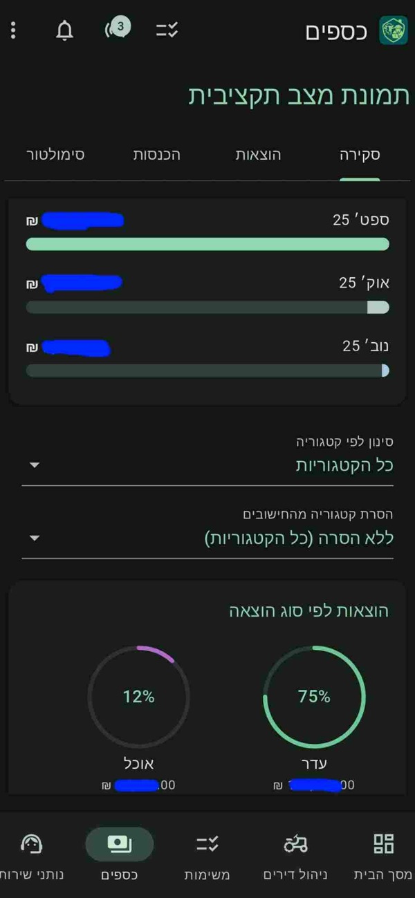דיר-באלאק - מסך בית